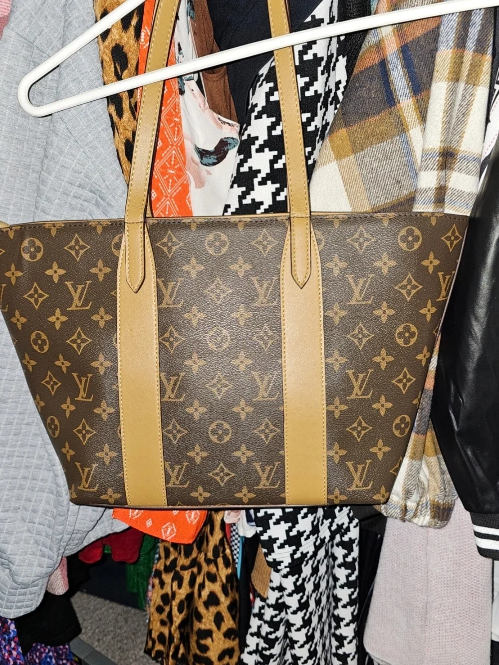 Louis Vuitton Tote Bag Upcycled